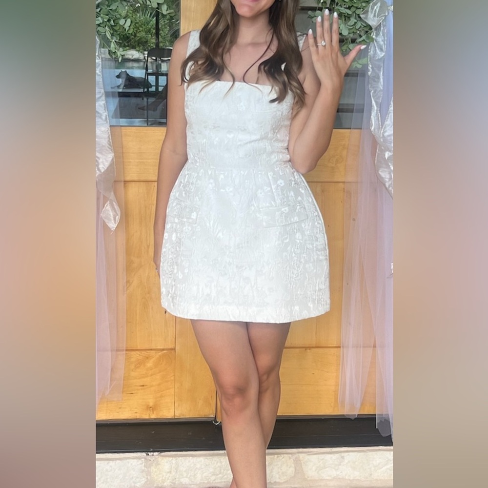 Amanda Uprichard White Dress